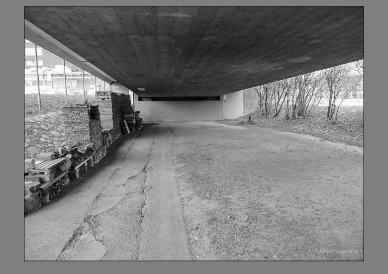 Europabrücke Obdachlos in Zürich-6